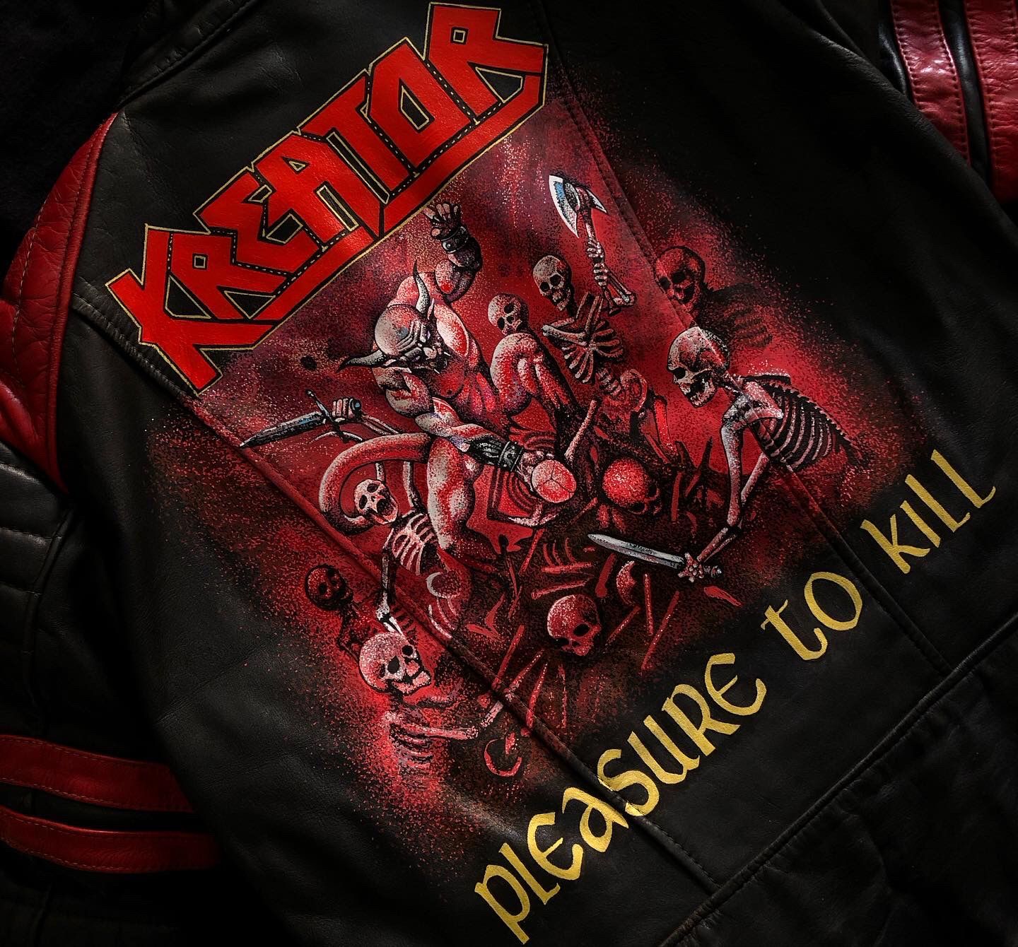 Chaqueta «Pleasure To Kill» de Kreator