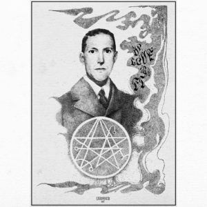 “H.P. Lovecraft" Print A4