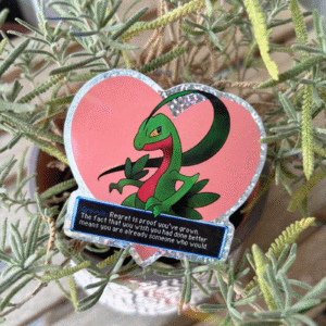 “Grovyle" Sticker